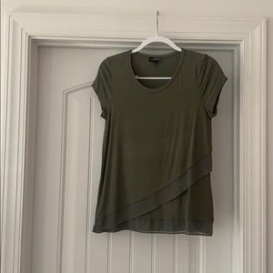 Olive green t shirt